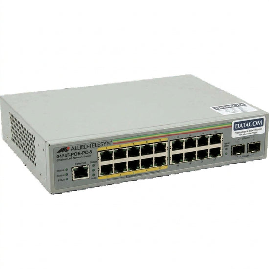 ALLIED-TELESYN 9424T-POE-PC-5 EQUIPO DATACOM (REDES Y CABLEADO ESTRUCTURADO)