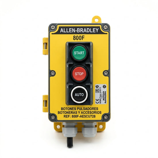 ALLEN-BRADLEY 800F-AE5CU728 BOTONES PULSADORES BOTONERAS Y ACCESORIOS