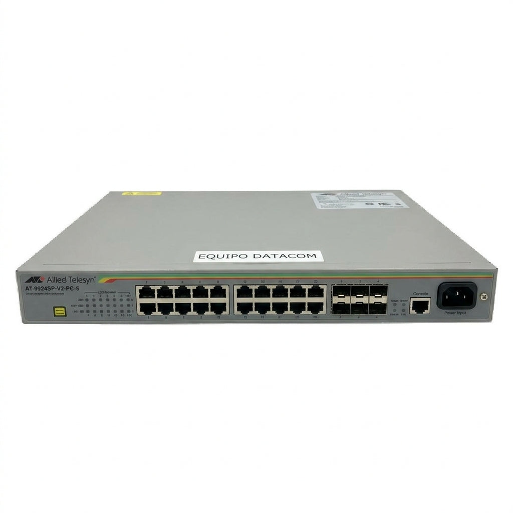 ALLIED-TELESYN AT-9924SP-V2-PC-5 EQUIPO DATACOM (REDES Y CABLEADO ESTRUCTURADO)