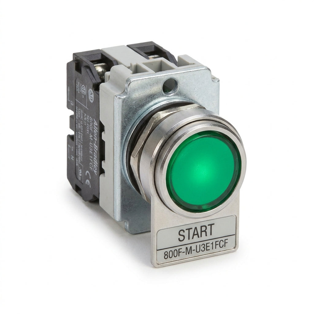 ALLEN-BRADLEY 800F-M-U3E1FCF BOTONES PULSADORES BOTONERAS Y ACCESORIOS