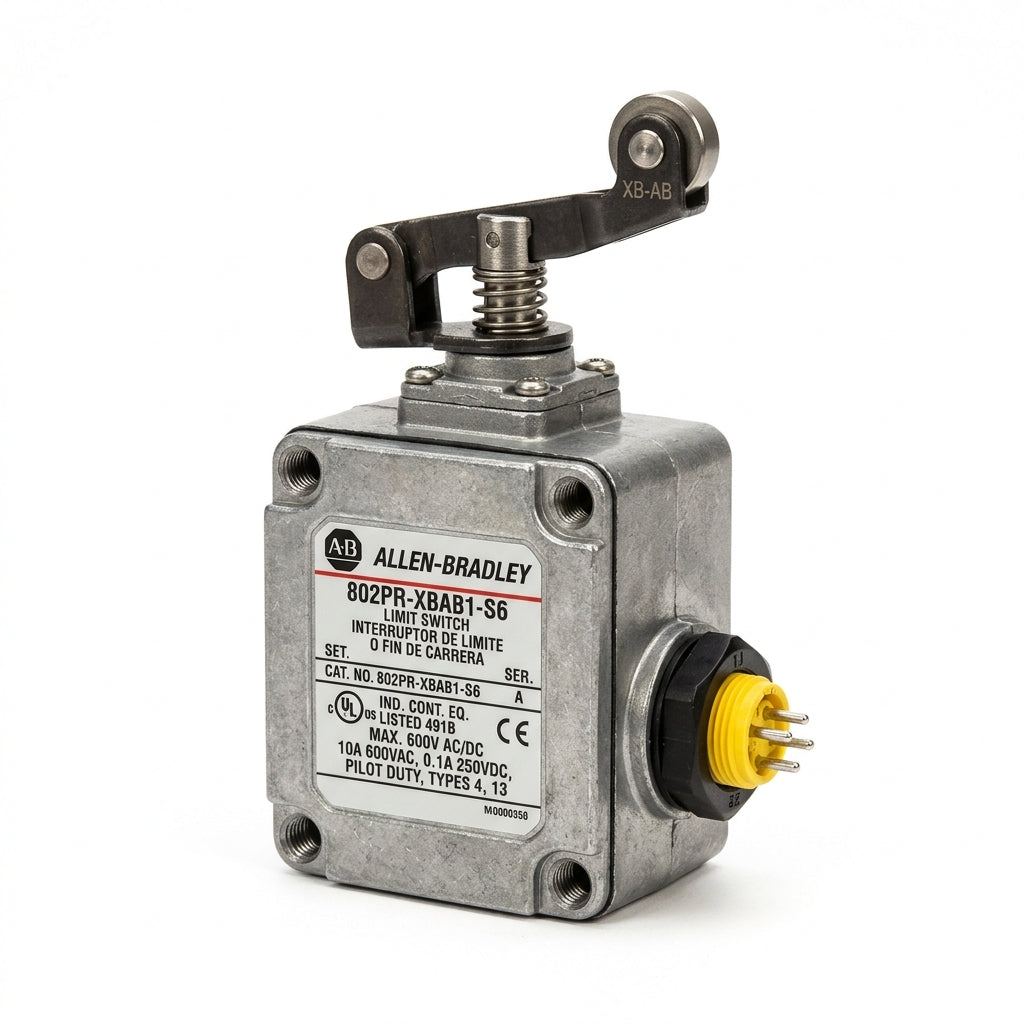 ALLEN-BRADLEY 802PR-XBAB1-S6 INTERRUPTORES DE LIMITE O FIN DE CARRERA