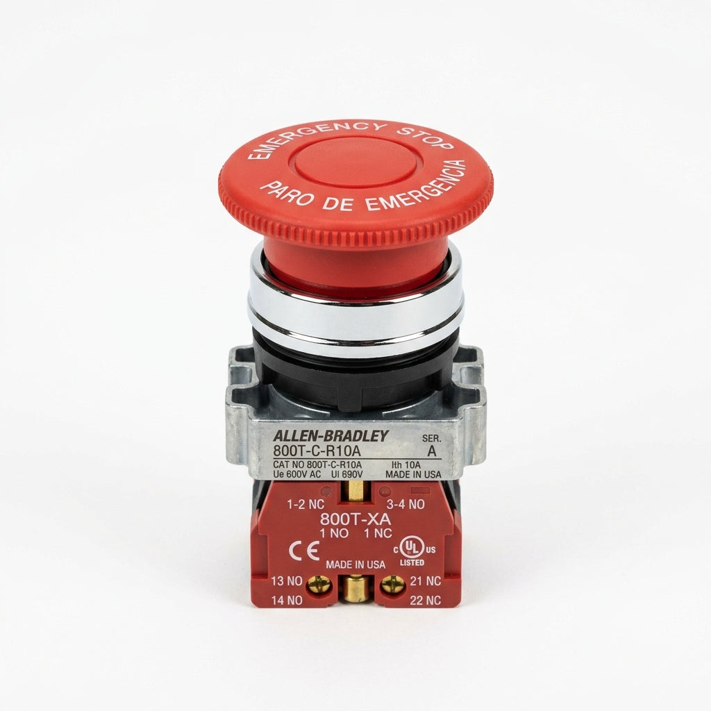 ALLEN-BRADLEY 800T-C-R10A BOTONES PULSADORES BOTONERAS Y ACCESORIOS