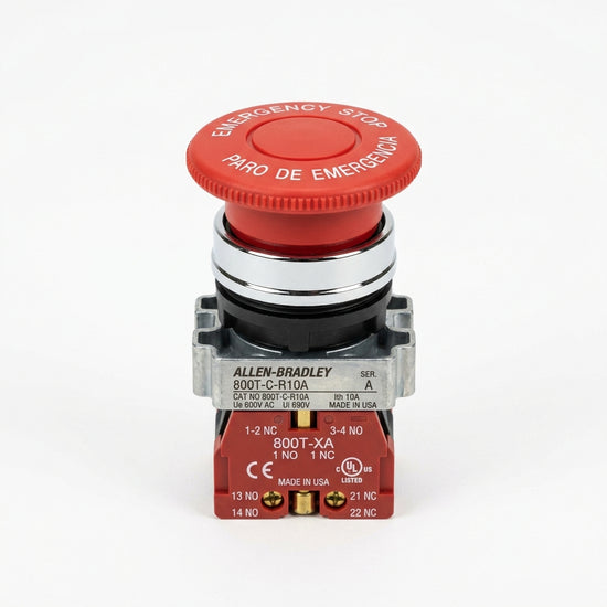 ALLEN-BRADLEY 800T-C-R10A BOTONES PULSADORES BOTONERAS Y ACCESORIOS