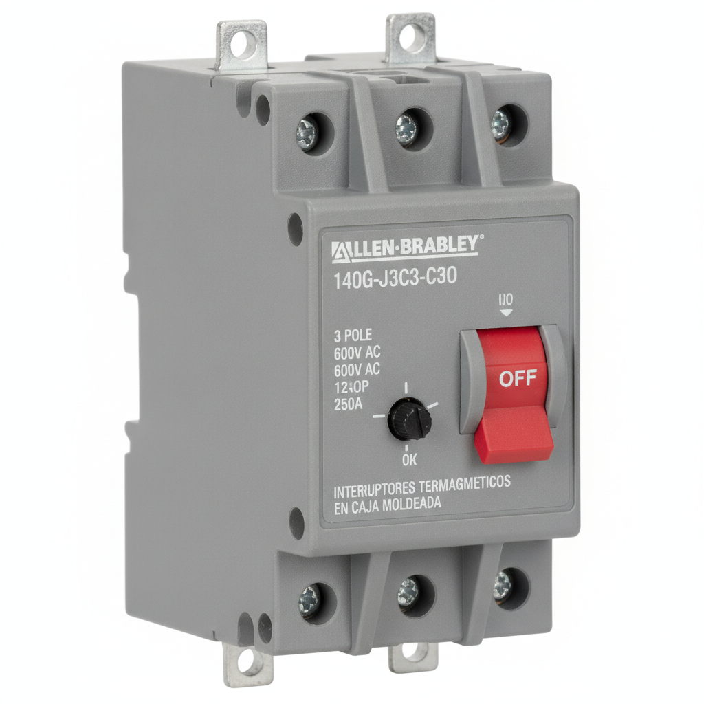 ALLEN-BRADLEY 140G-J3C3-C3O INTERRUPTORES TERMOMAGNETICOS EN CAJA MOLDEADA