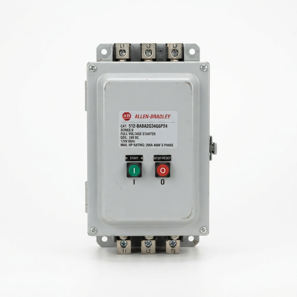 ALLEN-BRADLEY 512-BABA2G34G6P24 ARRANCADORES A TENSION PLENA