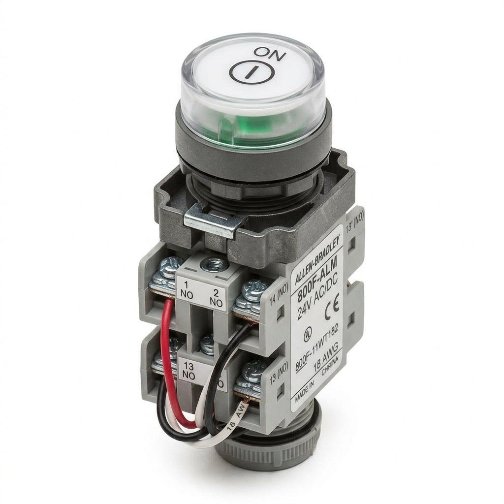 ALLEN-BRADLEY 800F-11WT182 BOTONES PULSADORES BOTONERAS Y ACCESORIOS
