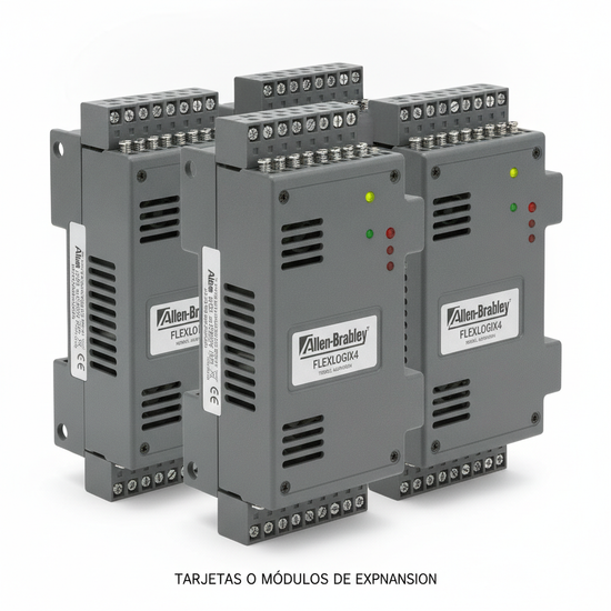 ALLEN-BRADLEY 1796FLEXLOGIX4 PLCS (TARJETAS O MODULOS DE EXPANSION)