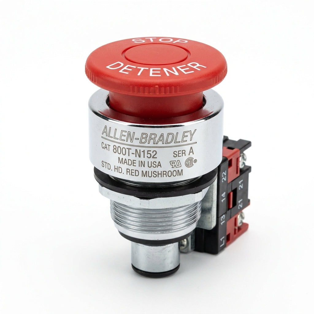 ALLEN-BRADLEY 800T-N152 BOTONES PULSADORES BOTONERAS Y ACCESORIOS