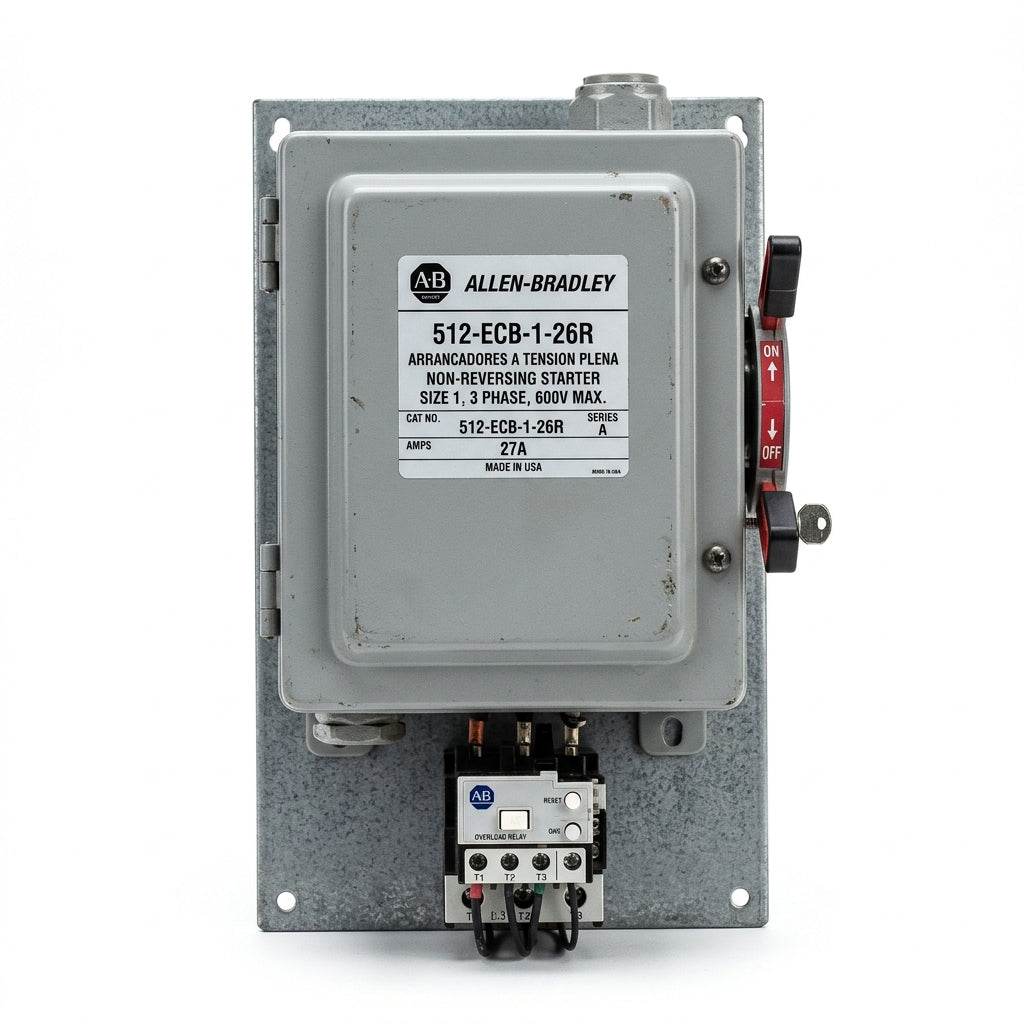 ALLEN-BRADLEY 512-ECB-1-26R ARRANCADORES A TENSION PLENA