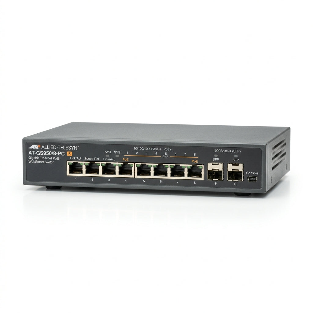 ALLIED-TELESYN AT-GS950-8-PC-5 EQUIPO DATACOM (REDES Y CABLEADO ESTRUCTURADO)