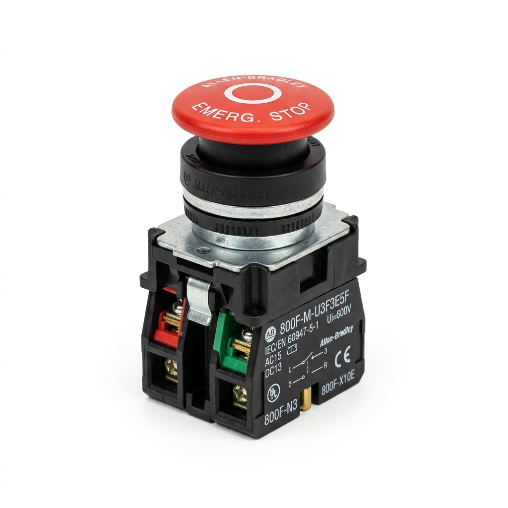 ALLEN-BRADLEY 800F-M-U3F3E5F BOTONES PULSADORES BOTONERAS Y ACCESORIOS