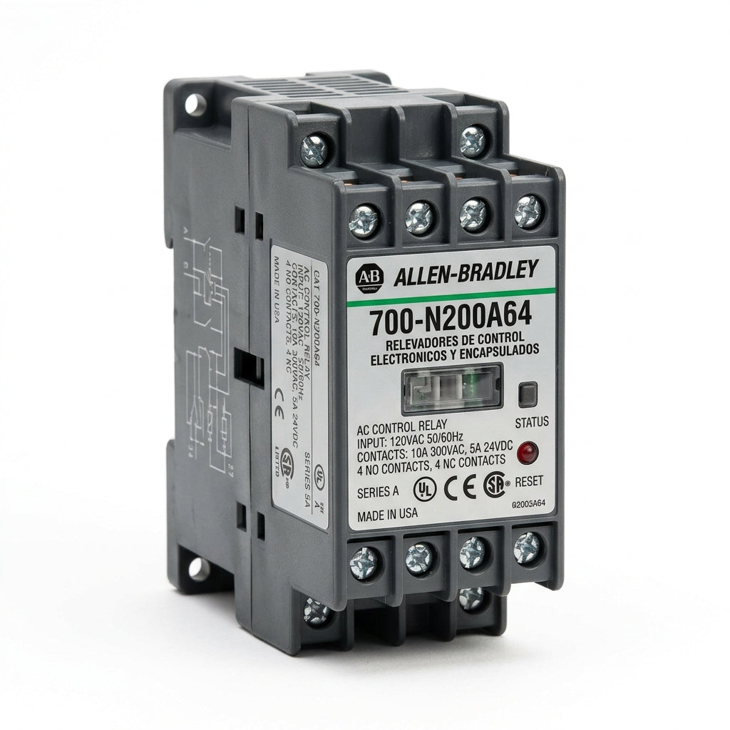 ALLEN-BRADLEY 700-N200A64 RELEVADORES DE CONTROL ELECTRONICOS Y ENCAPSULADOS