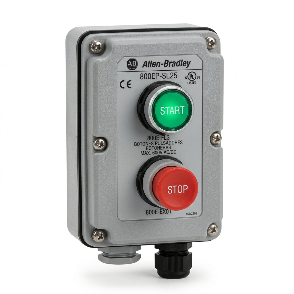 ALLEN-BRADLEY 800EP-SL25 BOTONES PULSADORES BOTONERAS
