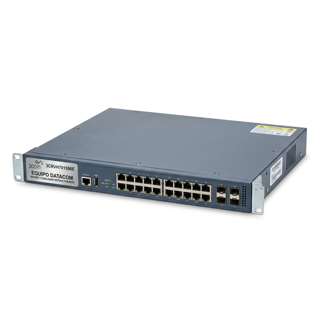 3COM 3CRVH701596E EQUIPO DATACOM (REDES Y CABLEADO ESTRUCTURADO)