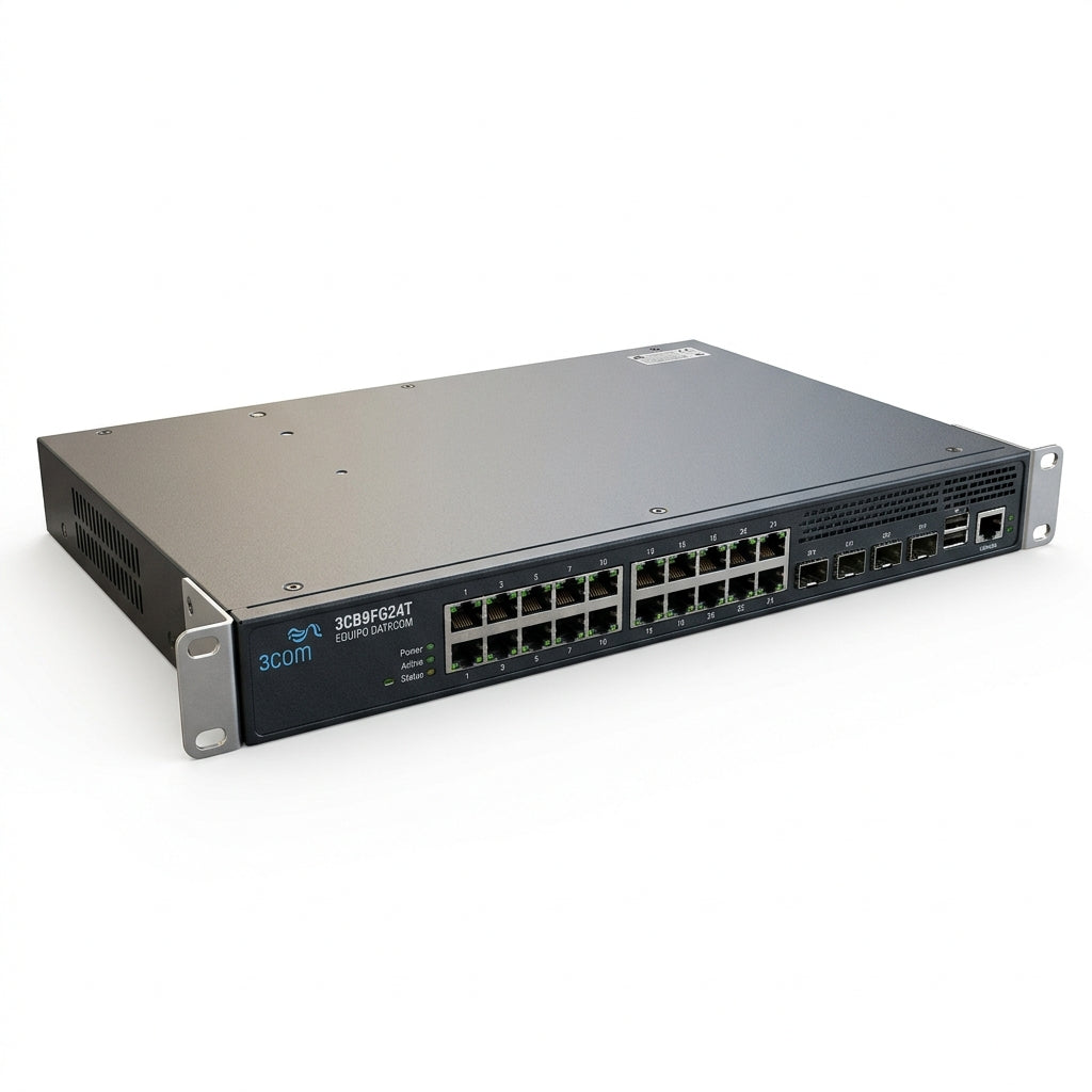 3COM 3CB9FG24T EQUIPO DATACOM (REDES Y CABLEADO ESTRUCTURADO)