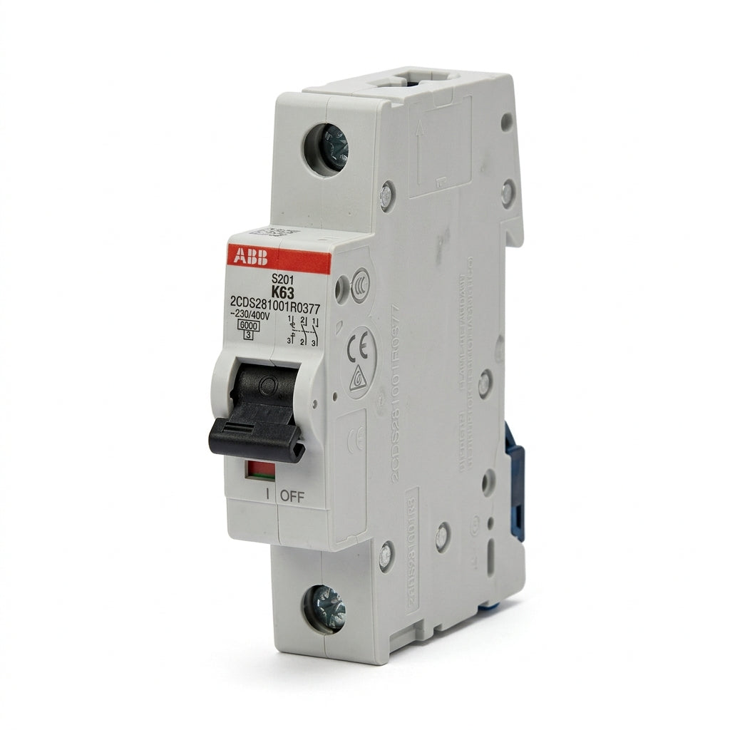 ABB 2CDS281001R0377 INTERRUPTORES TERMOMAGNETICOS MINIATURA RIEL DIN