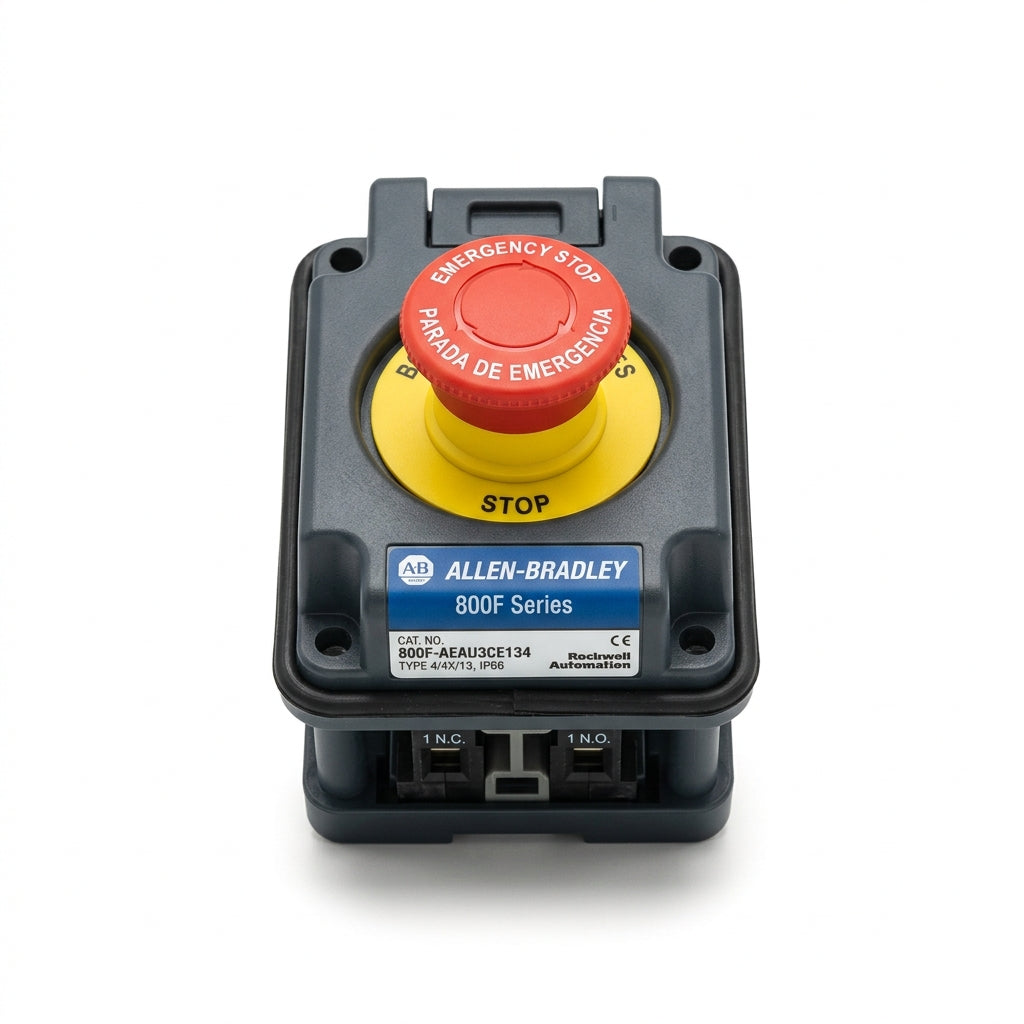 ALLEN-BRADLEY 800F-AEAU3CE134 BOTONES PULSADORES BOTONERAS Y ACCESORIOS