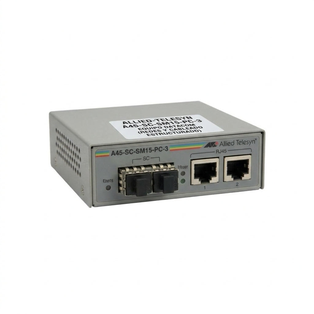 ALLIED-TELESYN A45-SC-SM15-PC-3 EQUIPO DATACOM (REDES Y CABLEADO ESTRUCTURADO)