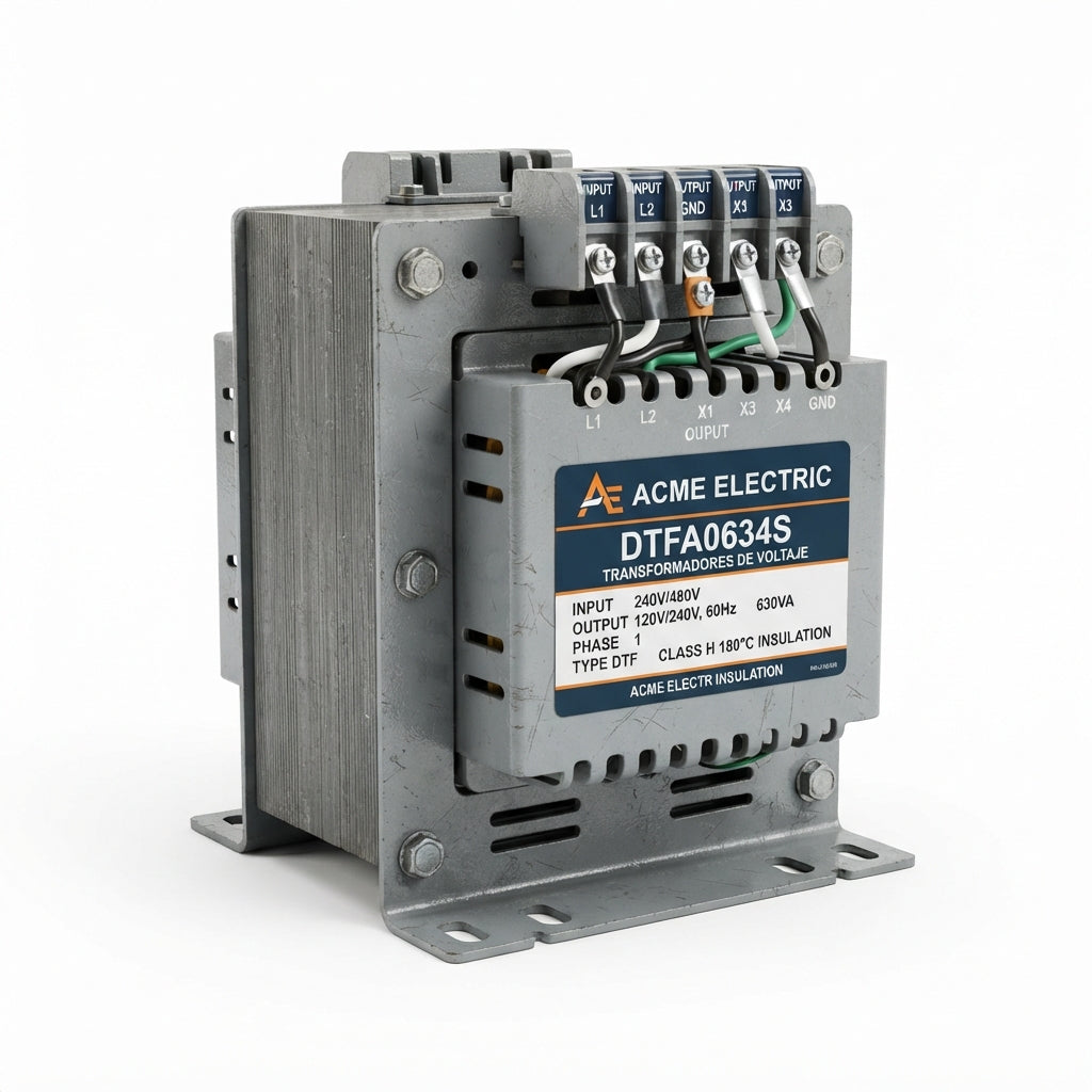 ACME-ELECTRIC DTFA0634S TRANSFORMADORES DE VOLTAJE