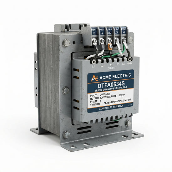 ACME-ELECTRIC DTFA0634S TRANSFORMADORES DE VOLTAJE