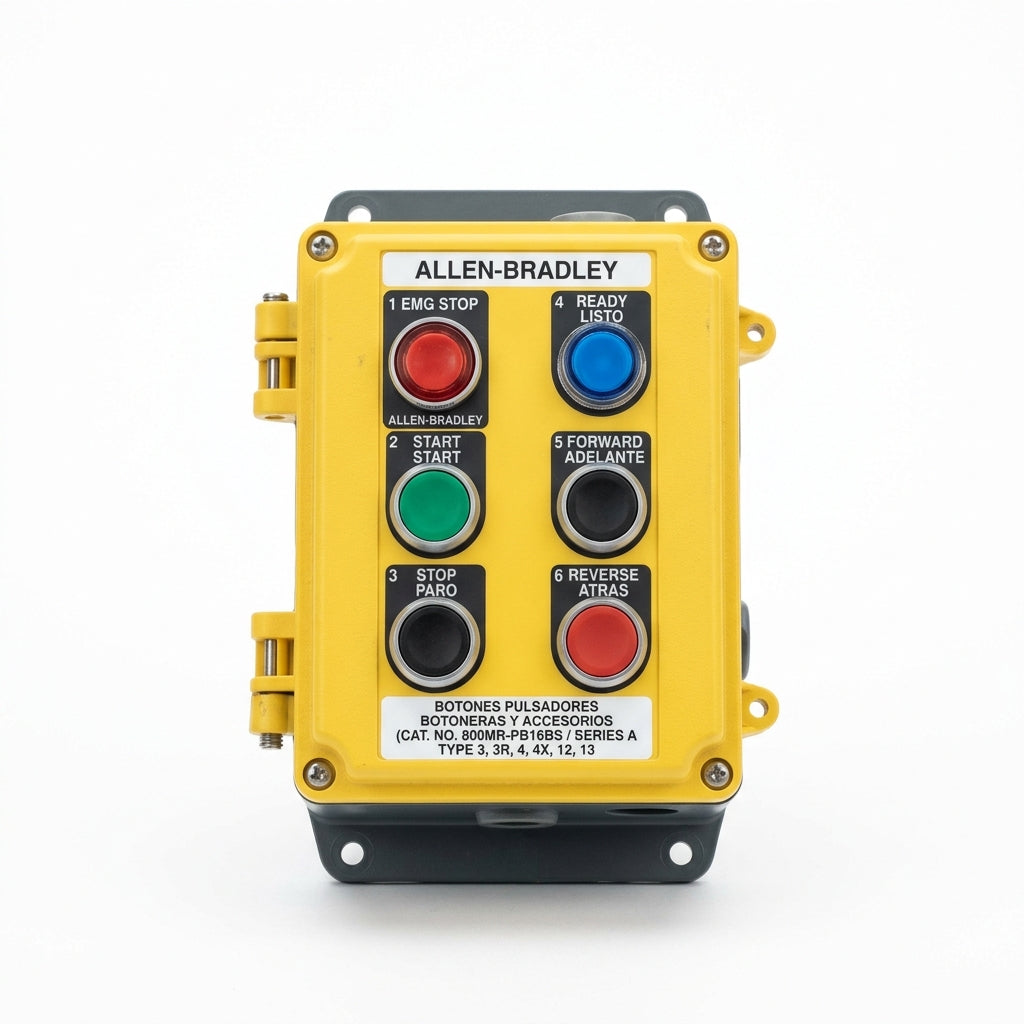 ALLEN-BRADLEY 800MR-PB16BS BOTONES PULSADORES BOTONERAS Y ACCESORIOS