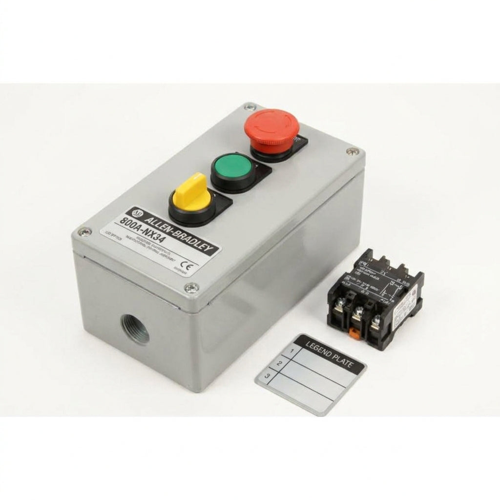 ALLEN-BRADLEY 800A-NX34 BOTONES PULSADORES BOTONERAS Y ACCESORIOS