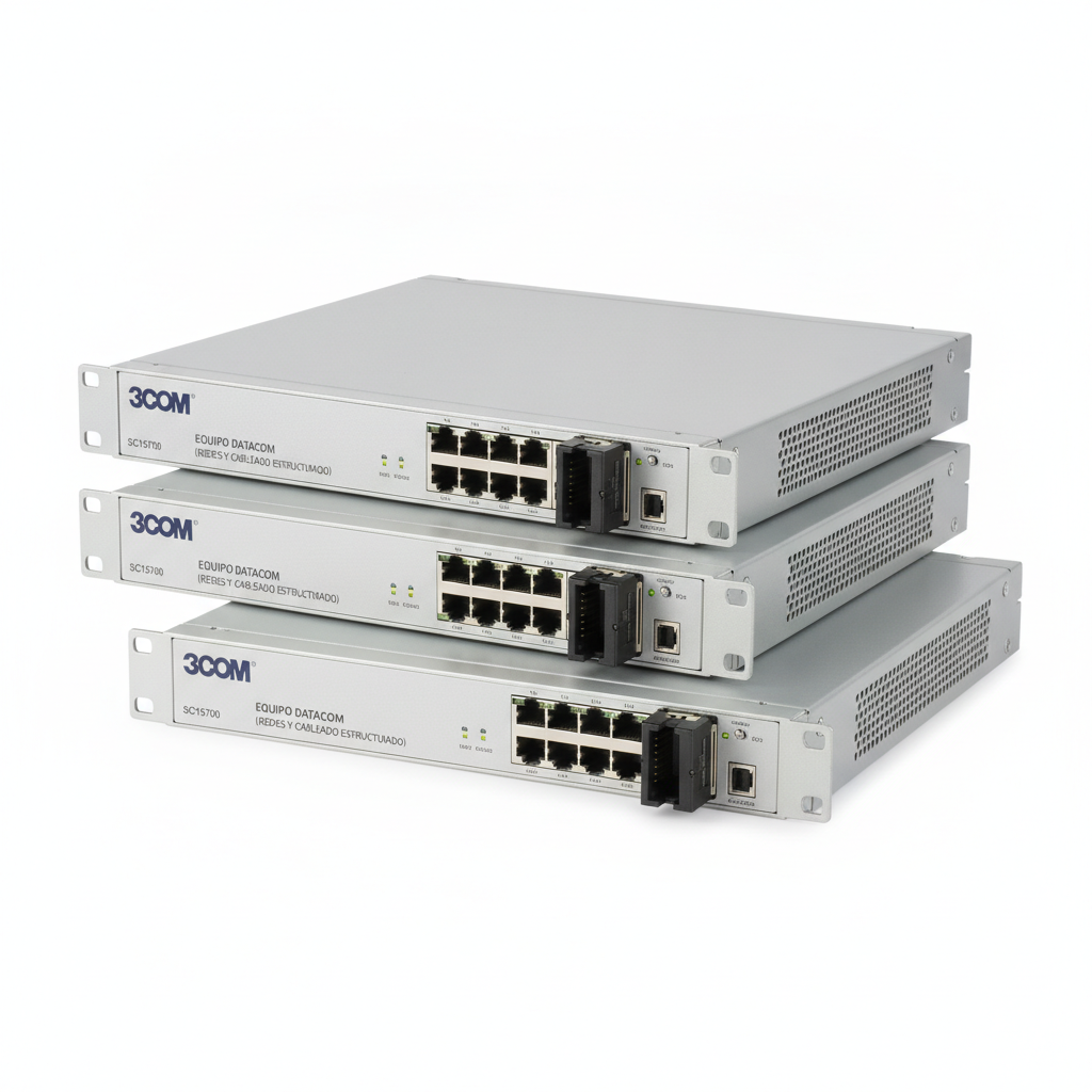 3COM 3C15700 EQUIPO DATACOM (REDES Y CABLEADO ESTRUCTURADO)