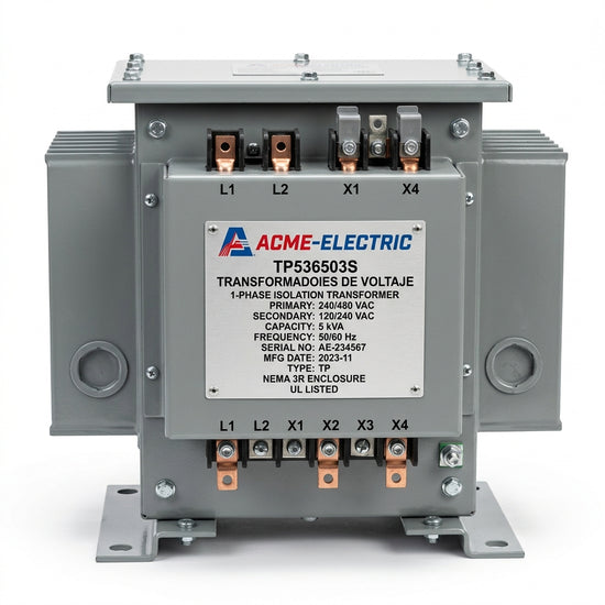 ACME-ELECTRIC TP536503S TRANSFORMADORES DE VOLTAJE