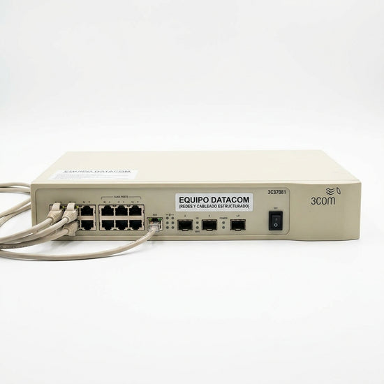 3COM 3C37081 EQUIPO DATACOM (REDES Y CABLEADO ESTRUCTURADO)
