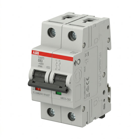 ABB 2CCS862001R1637 INTERRUPTORES TERMOMAGNETICOS MINIATURA RIEL DIN