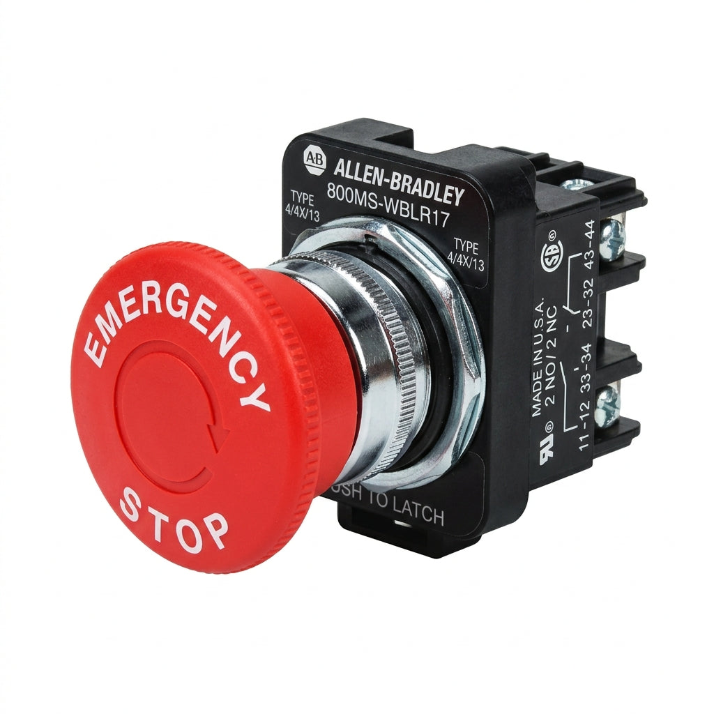 ALLEN-BRADLEY 800MS-WBLR17 BOTONES PULSADORES BOTONERAS Y ACCESORIOS
