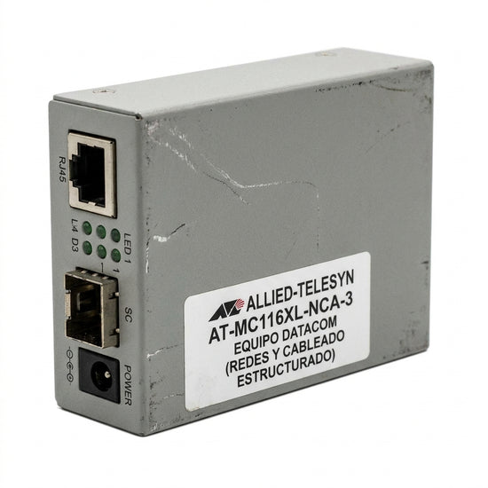 ALLIED-TELESYN AT-MC116XL-NCA-3 EQUIPO DATACOM (REDES Y CABLEADO ESTRUCTURADO)
