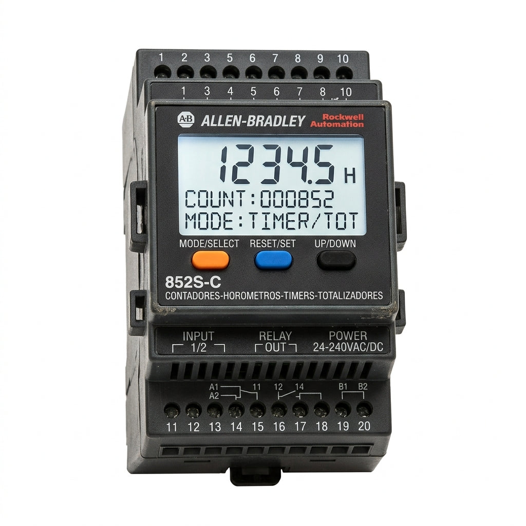 ALLEN-BRADLEY 852S-C CONTADORES-HOROMETROS-TIMERS-TOTALIZADORES
