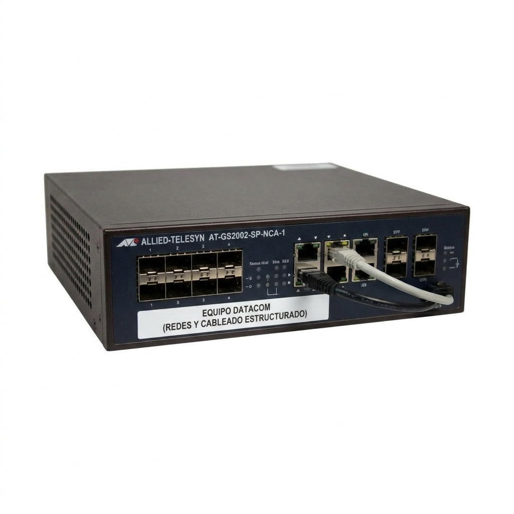 ALLIED-TELESYN AT-GS2002-SP-NCA-1 EQUIPO DATACOM (REDES Y CABLEADO ESTRUCTURADO)