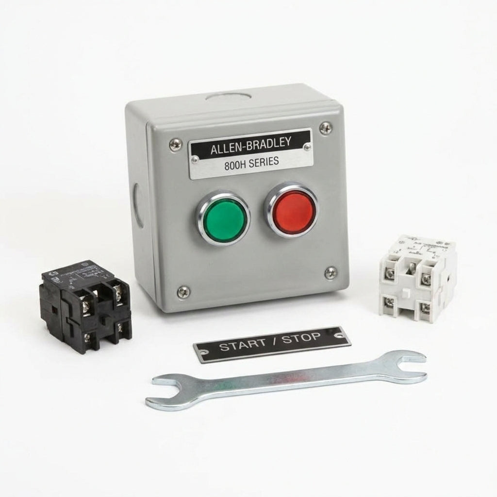 ALLEN-BRADLEY 800H-2HX7M2 BOTONES PULSADORES BOTONERAS Y ACCESORIOS