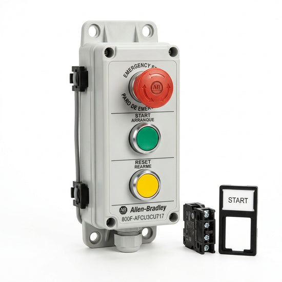 ALLEN-BRADLEY 800F-AFCU3CU717 BOTONES PULSADORES BOTONERAS Y ACCESORIOS