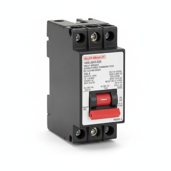 ALLEN-BRADLEY 140G-J0H3-D25 INTERRUPTORES TERMOMAGNETICOS EN CAJA MOLDEADA