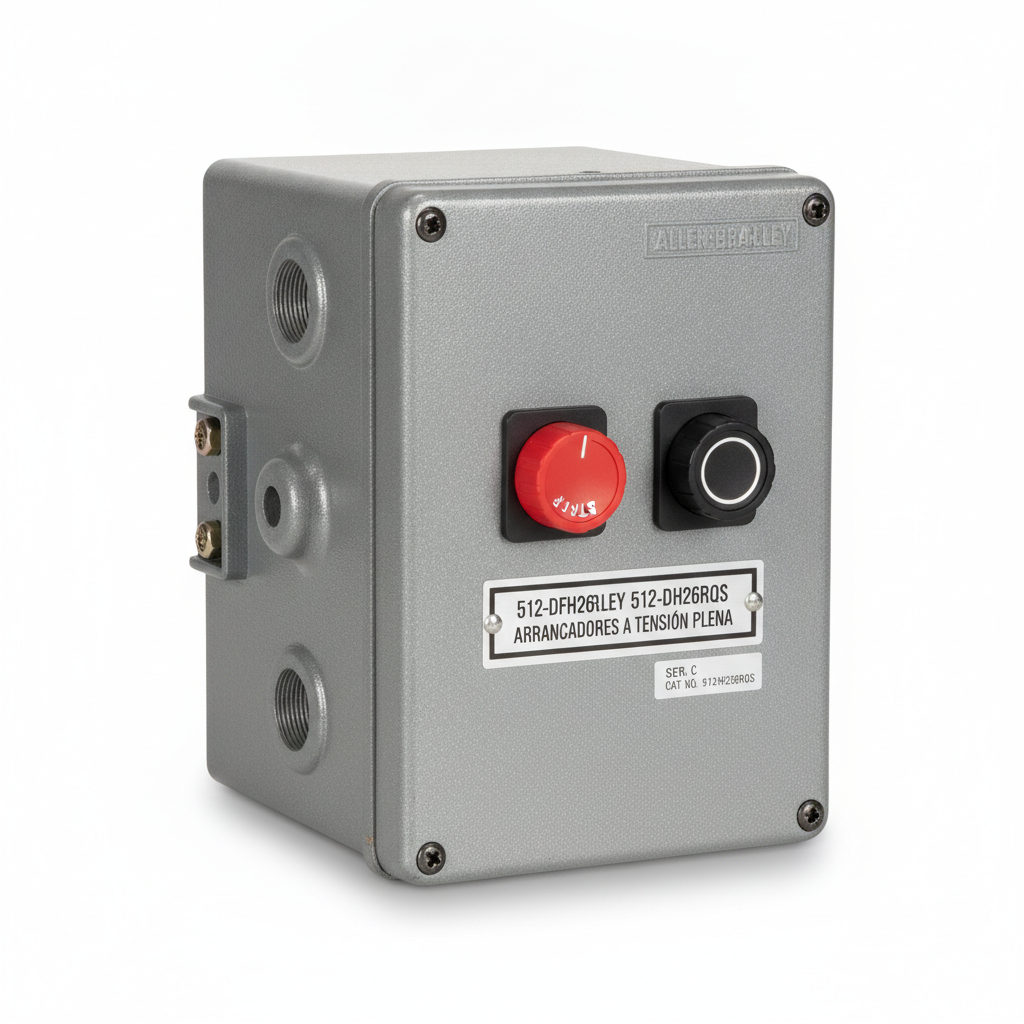 ALLEN-BRADLEY 512-DFH26RQS ARRANCADORES A TENSION PLENA