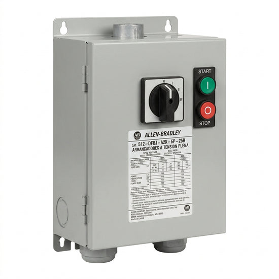 ALLEN-BRADLEY 512-DFBJ-A2K-6P-25R ARRANCADORES A TENSION PLENA