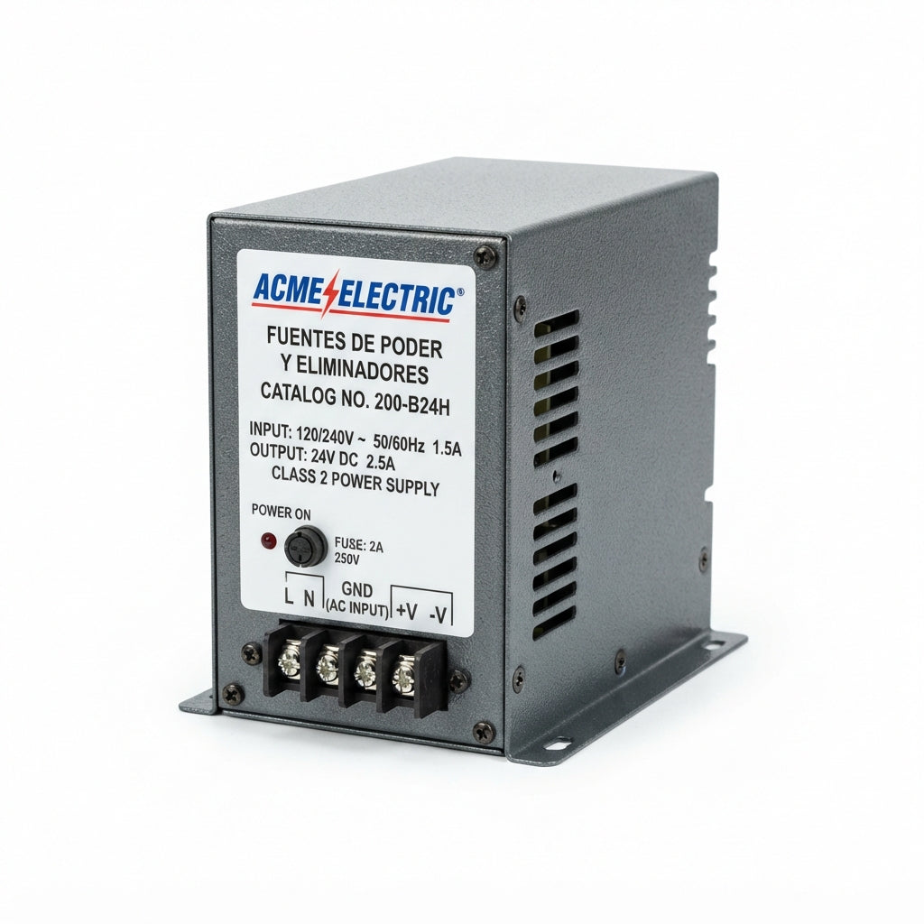 ACME-ELECTRIC 200-B24H FUENTES DE PODER Y ELIMINADORES