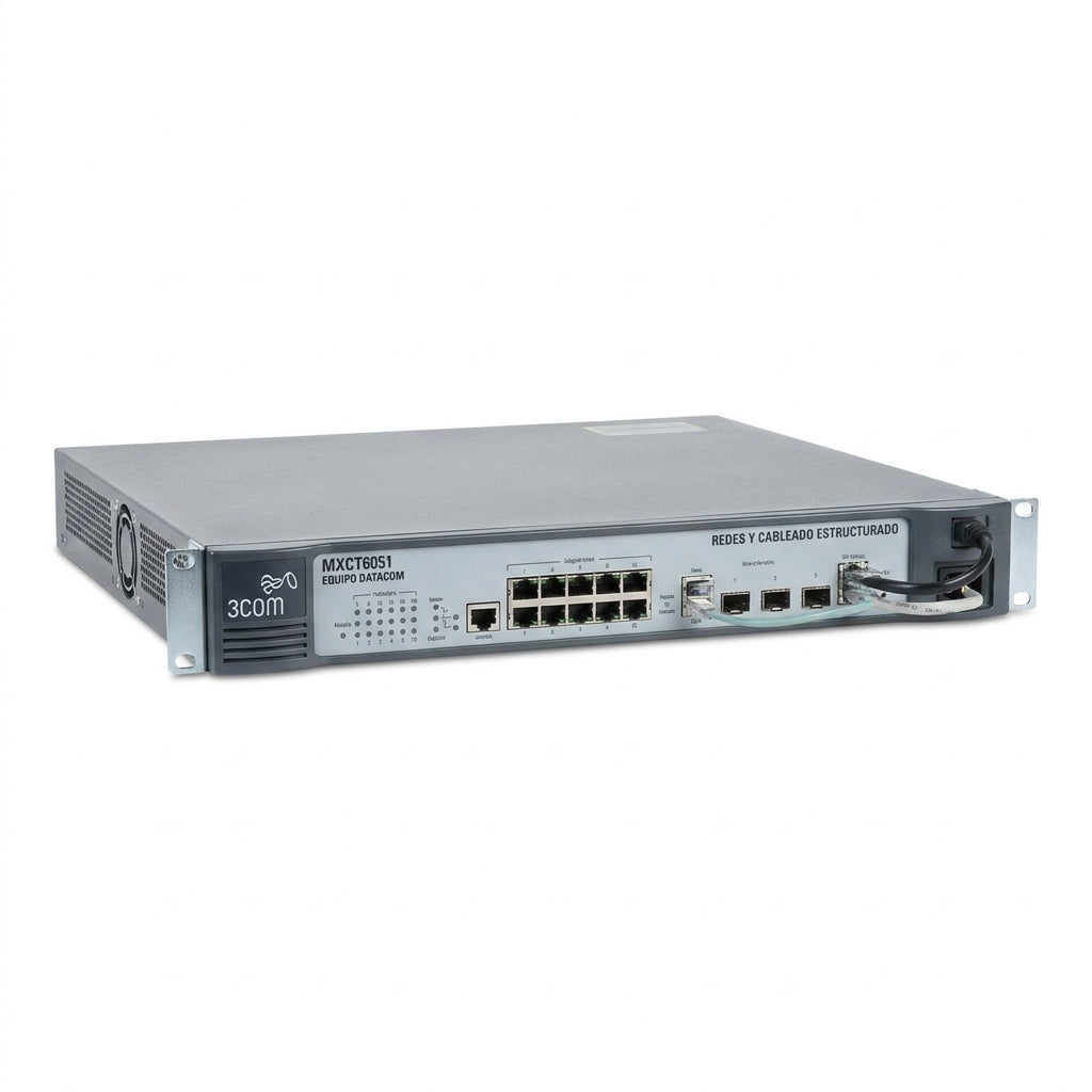 3COM MXCT6051 EQUIPO DATACOM (REDES Y CABLEADO ESTRUCTURADO)