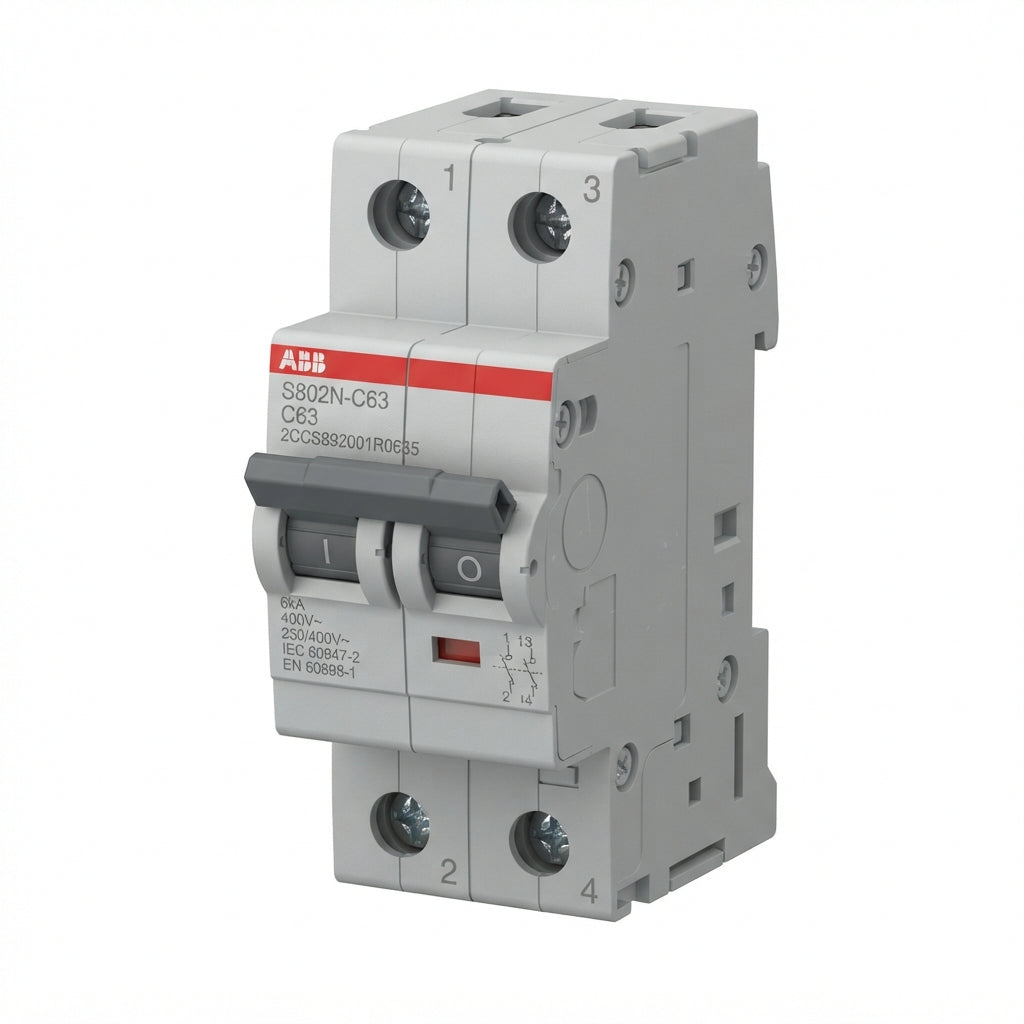 ABB 2CCS892001R0635 INTERRUPTORES TERMOMAGNETICOS MINIATURA RIEL DIN