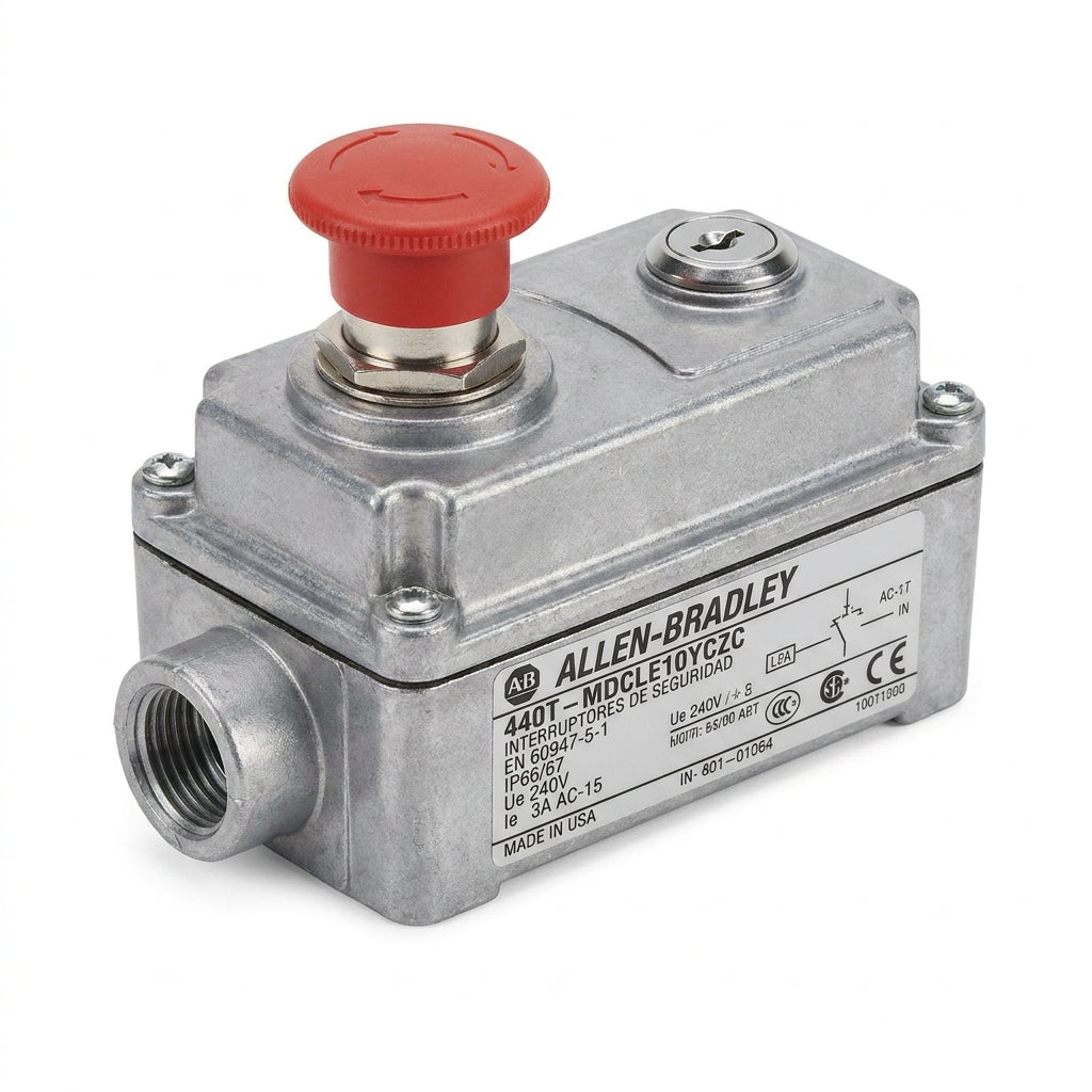 ALLEN-BRADLEY 440T-MDCLE10YCZC INTERRUPTORES DE SEGURIDAD