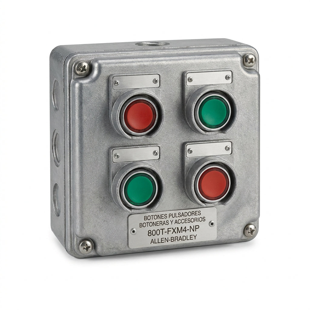 ALLEN-BRADLEY 800T-FXM4-NP BOTONES PULSADORES BOTONERAS Y ACCESORIOS