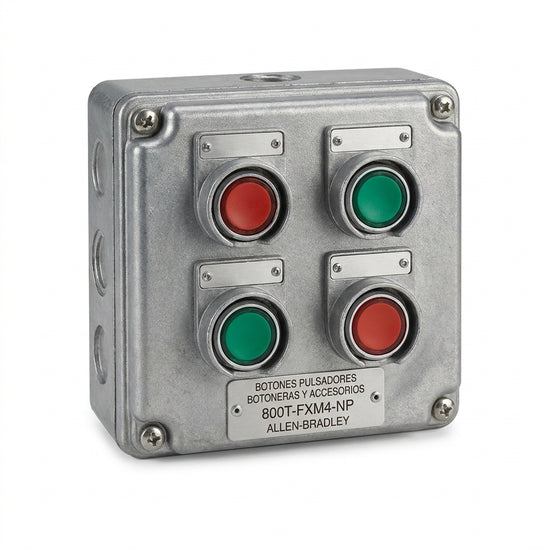 ALLEN-BRADLEY 800T-FXM4-NP BOTONES PULSADORES BOTONERAS Y ACCESORIOS