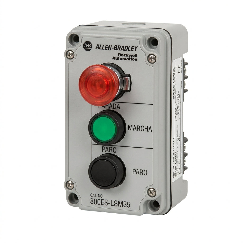 ALLEN-BRADLEY 800ES-LSM35 BOTONES PULSADORES BOTONERAS