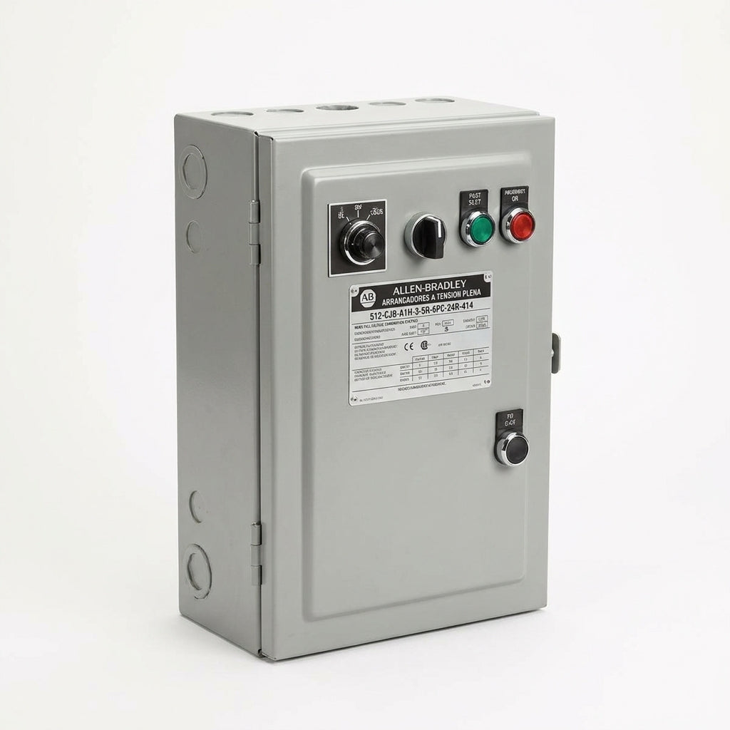 ALLEN-BRADLEY 512-CJB-A1H-3-5R-6PC-24R-414 ARRANCADORES A TENSION PLENA