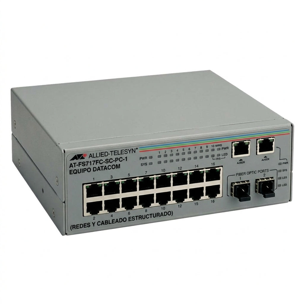 ALLIED-TELESYN AT-FS717FC-SC-PC-1 EQUIPO DATACOM (REDES Y CABLEADO ESTRUCTURADO)