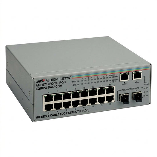 ALLIED-TELESYN AT-FS717FC-SC-PC-1 EQUIPO DATACOM (REDES Y CABLEADO ESTRUCTURADO)