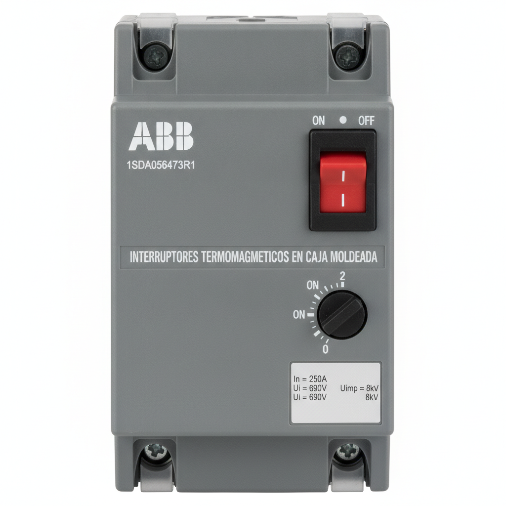 ABB 1SDA056473R1 INTERRUPTORES TERMOMAGNETICOS EN CAJA MOLDEADA